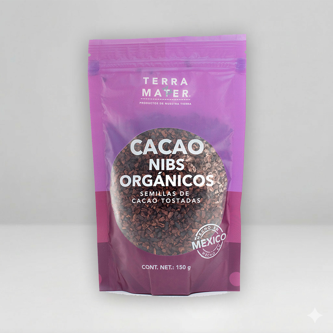Cacao Nibs Orgánico (150g) Terramater