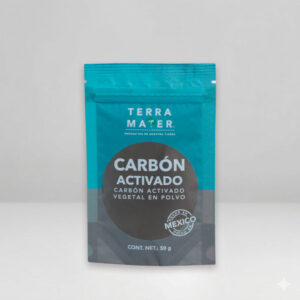 Carbón Activado En Polvo (50g) Terramater