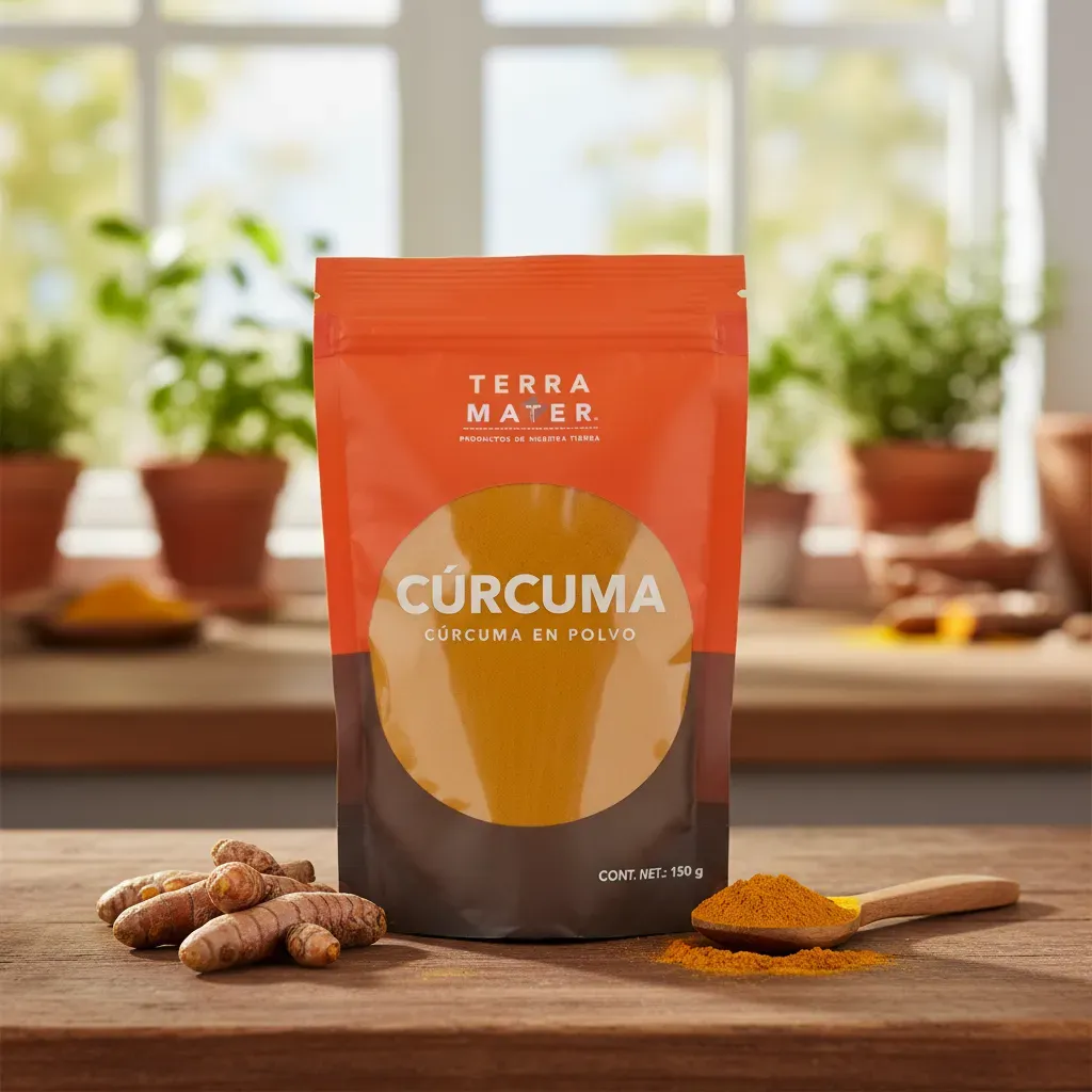 Cúrcuma Orgánica en Polvo(150g) Terramater - Image 2
