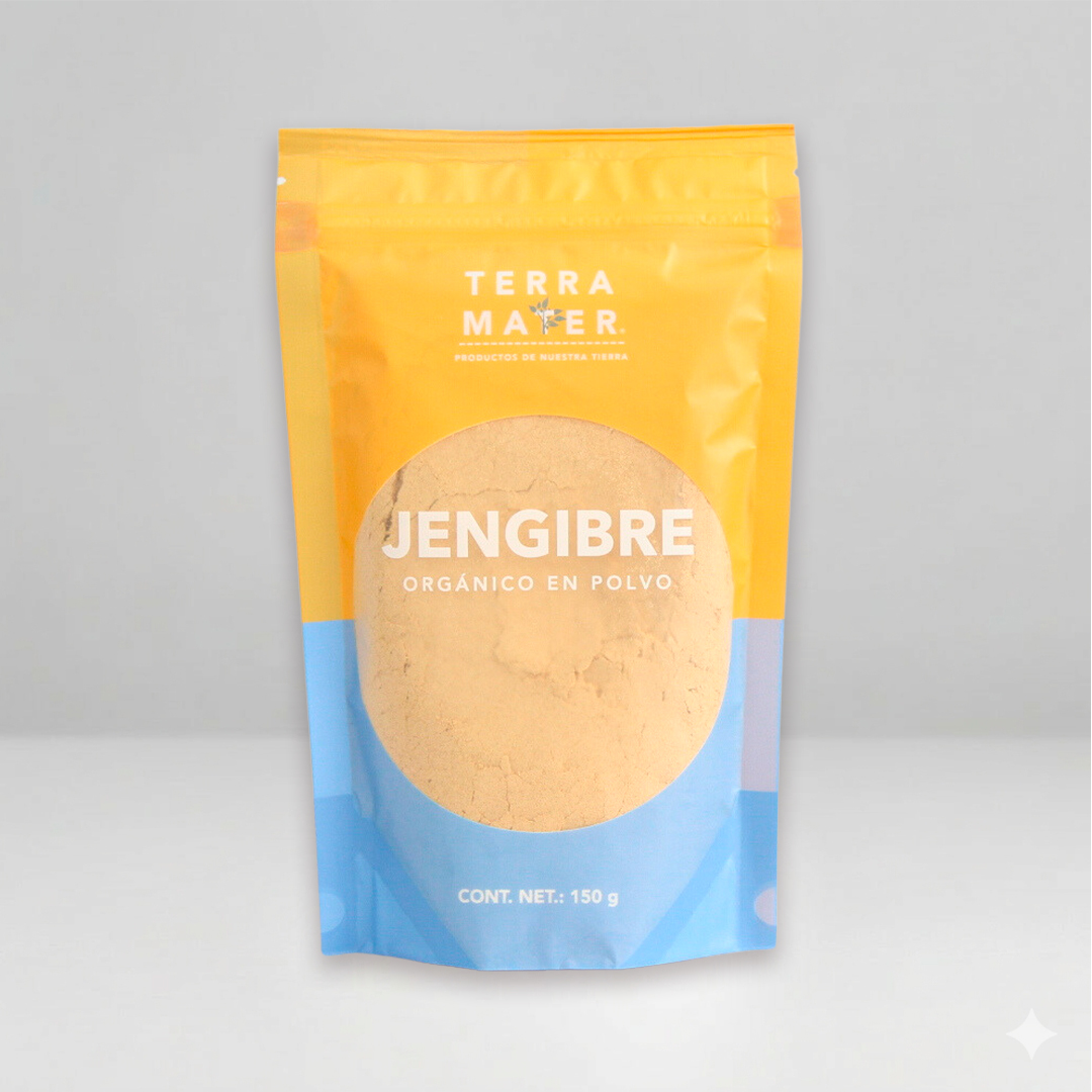 Jengibre Orgánico En Polvo (150 G) Terramater